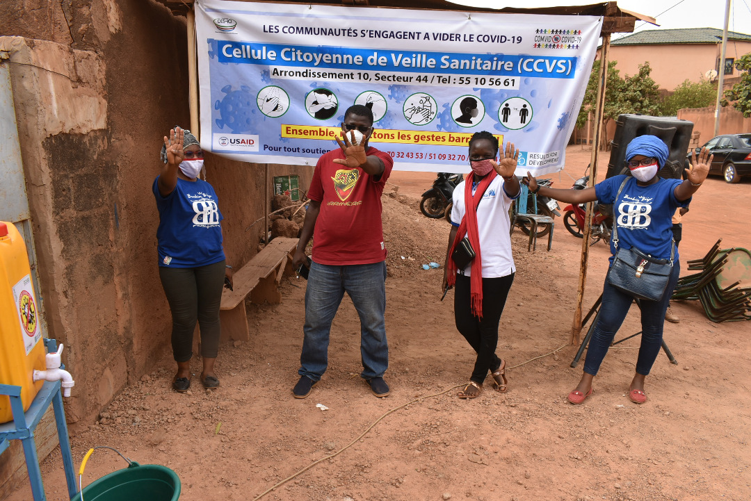 Analyse succincte de la mise en œuvre du mouvement COMVID COVID-19 dans la ville de Ouagadougou : Acquis, défis, leçons apprises et perspectives